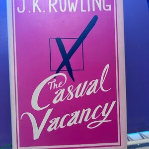 First Edition hardcover - J.K. Rowling’s novel - The Casual Vacancy- like new